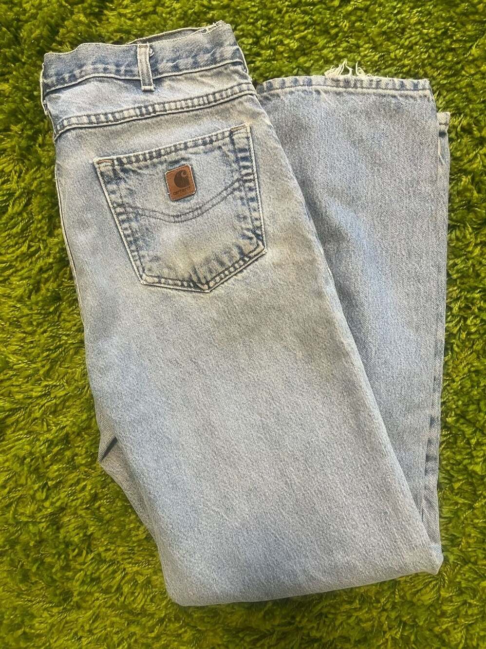 Carhartt B17 STW Relaxed Fit Light Wash Denim Jeans